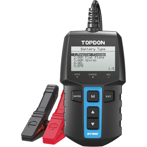 BT100 12V Battery & System Tester Haskins Industrial Inc.