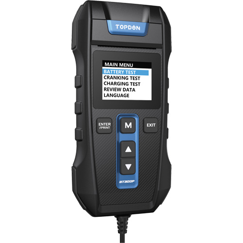 BT300P Battery, Charging & Cranking System Tester with Printer Haskins Industrial Inc.