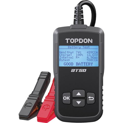 BT50 Battery, Charging & Cranking System Tester Haskins Industrial Inc.