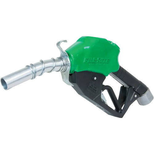Green Automatic Diesel Spout Nozzle Haskins Industrial Inc.