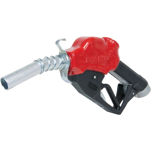 Red Ultra High-Flow Automatic Diesel Spout Nozzle Haskins Industrial Inc.