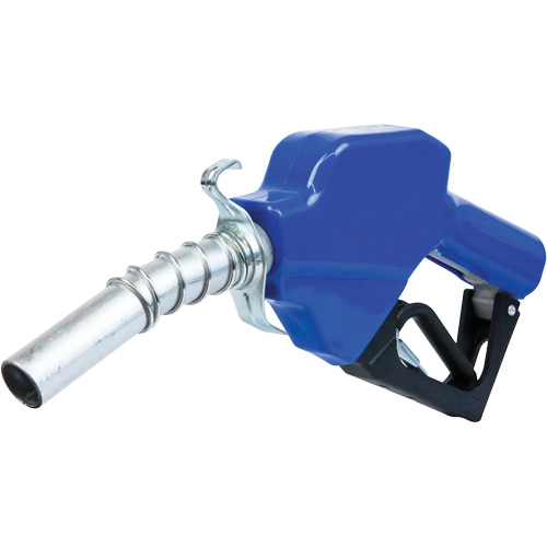 Blue Cold Weather Automatic Diesel Spout Nozzle Haskins Industrial Inc.