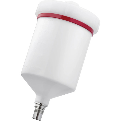 Godet QCC r&eacute;utilisable en plastique 0,6 L, QCC, sans filetage fin Haskins Industrial Inc.