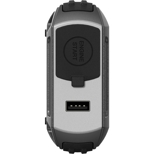 D&eacute;marreur d'appoint, survolteur, banque d'alimentation et lampe de poche JumpSurge1500 Haskins Industrial Inc.