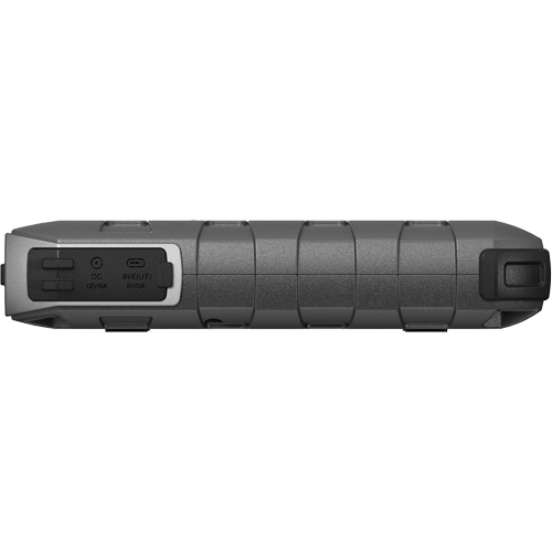 D&eacute;marreur d'appoint, survolteur, banque d'alimentation et lampe de poche JumpSurge1500 Haskins Industrial Inc.