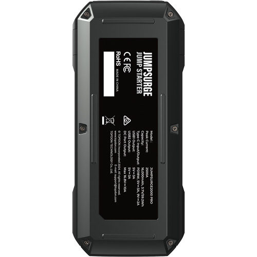 JumpSurge2000Pro 2500 Peak Amp Battery Jump Starter, Power Bank & Flashlight Haskins Industrial Inc.