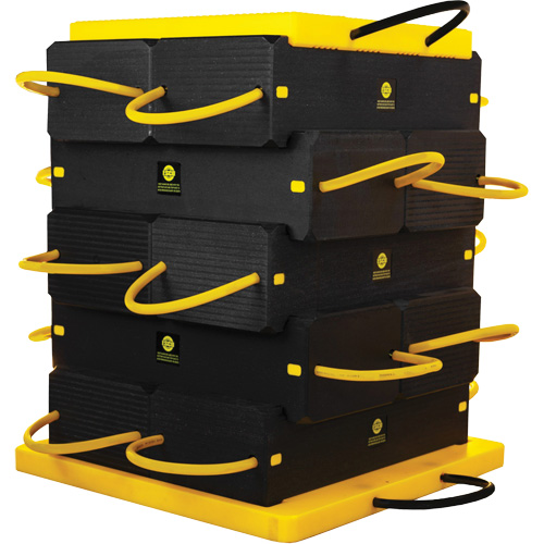 12-Piece CribLok Composite Cribbing System Kit Haskins Industrial Inc.