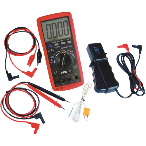 Pro Automotive Digital Multimeter with Case Haskins Industrial Inc.