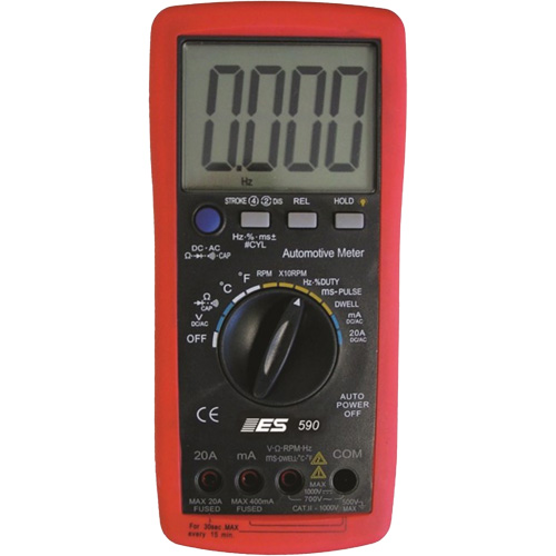Pro Automotive Digital Multimeter with Case Haskins Industrial Inc.