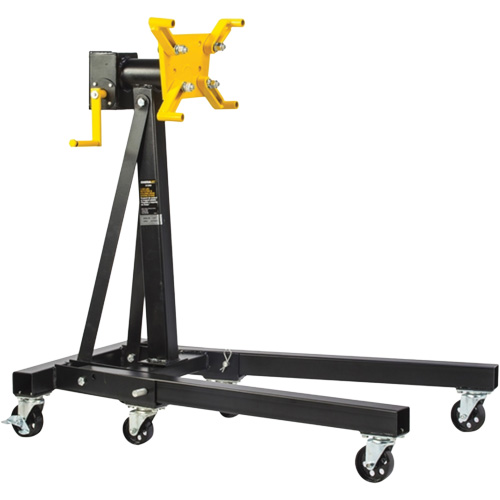 Support pour moteur pliant avec t&ecirc;te pivotante avec capacit&eacute; de 1250 lb, 42-3/4" h Haskins Industrial Inc.