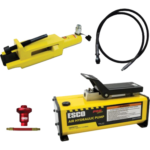 Giant Tire/Earthmover Bead Breaker Kit with 1/2 Gallon Hydraulic Pump Haskins Industrial Inc.