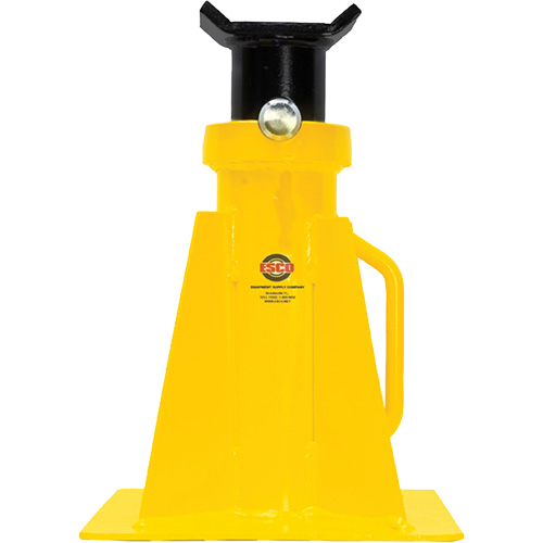 Support de v&eacute;rin &agrave; goupille, Tige verrouillable, Capacit&eacute; de 25 tonnes, 15-3/4" - 26-3/4" h Haskins Industrial Inc.