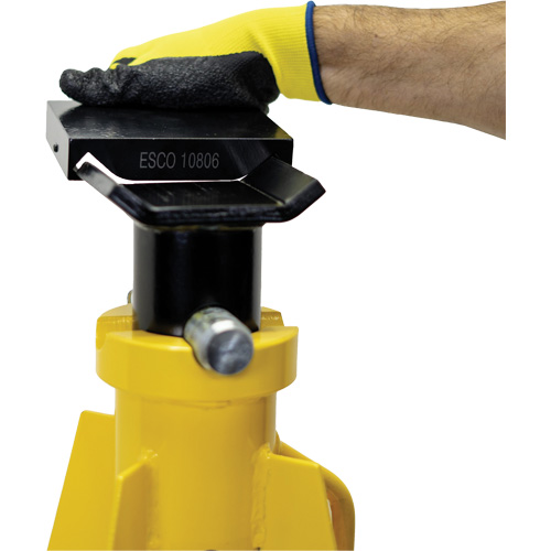 Adaptateur &agrave; dessus plat pour supports de v&eacute;rin ESCO de style haut de 20 et 25 tonnes Haskins Industrial Inc.