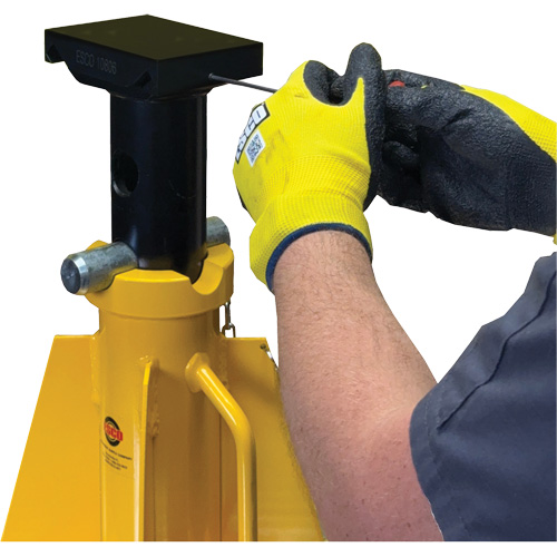 Adaptateur &agrave; dessus plat pour supports de v&eacute;rin ESCO de style haut de 20 et 25 tonnes Haskins Industrial Inc.