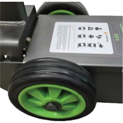 Cric &eacute;lectrique pour camions lourds, 15 tonne(s)/30 tonne(s), Air comprim&eacute;/hydraulique Haskins Industrial Inc.
