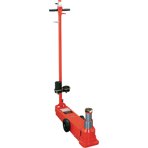 Cric au sol t&eacute;lescopique, 25 tonnes/50 tonne(s), Air comprim&eacute;/hydraulique Haskins Industrial Inc.