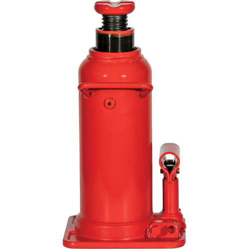 Professional Hydraulic Bottle Jack, 22 Ton(s), 20-49/250" Raised Height Haskins Industrial Inc.