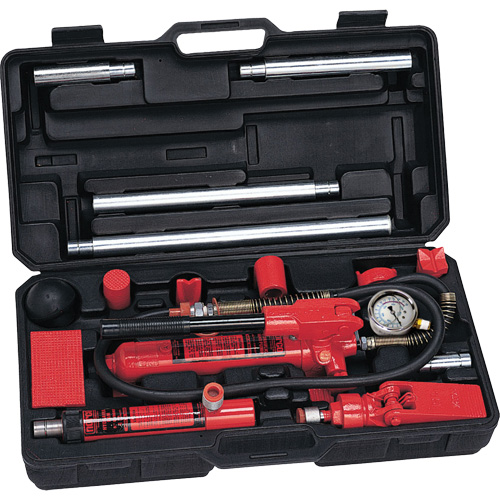 4-Ton Capacity Collision/Maintenance Repair Kit with Cast Adapters Haskins Industrial Inc.