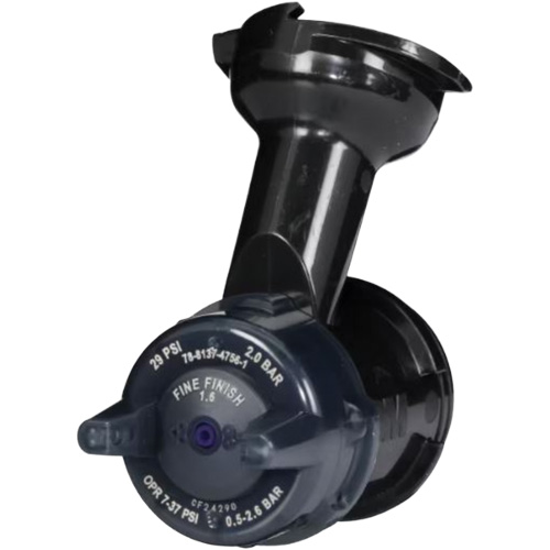 Performance Gravity Fine Finish Atomizing Head - Purple Haskins Industrial Inc.
