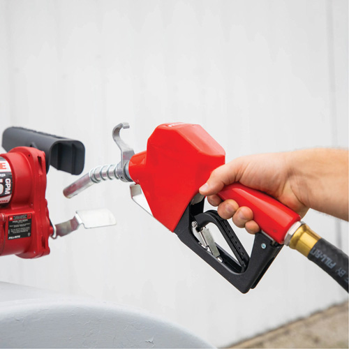 Pistolet de distribution automatique rouge pour essence Haskins Industrial Inc.