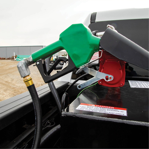 Pistolet de distribution automatique vert pour essence Haskins Industrial Inc.