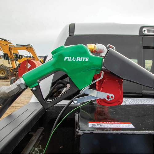 Pistolet de distribution automatique vert pour diesel Haskins Industrial Inc.
