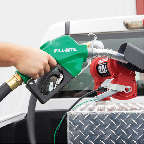 Pistolet de distribution automatique vert pour diesel Haskins Industrial Inc.