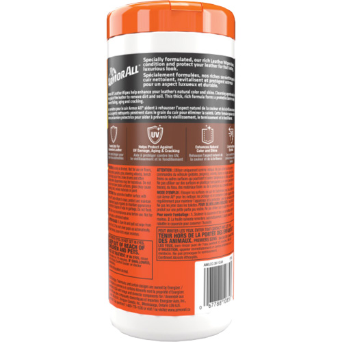 Lingettes nettoyantes et traitement pour cuir Extreme Shield + c&eacute;ramique Haskins Industrial Inc.