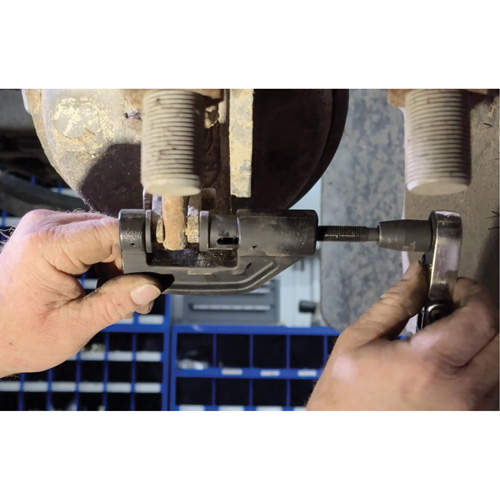 Slack Adjuster Rod Pin Press for Class 6-8 Trucks Haskins Industrial Inc.