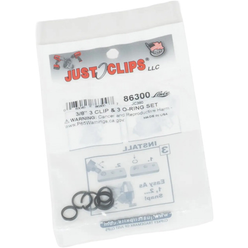 Jeu de clips et joints toriques de 3/8 po Haskins Industrial Inc.