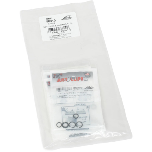 3/8" Clips & O-Rings Set - Bulk Haskins Industrial Inc.