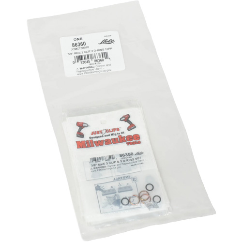 3/8" Clips & O-Rings Set for Milwaukee - Bulk Haskins Industrial Inc.