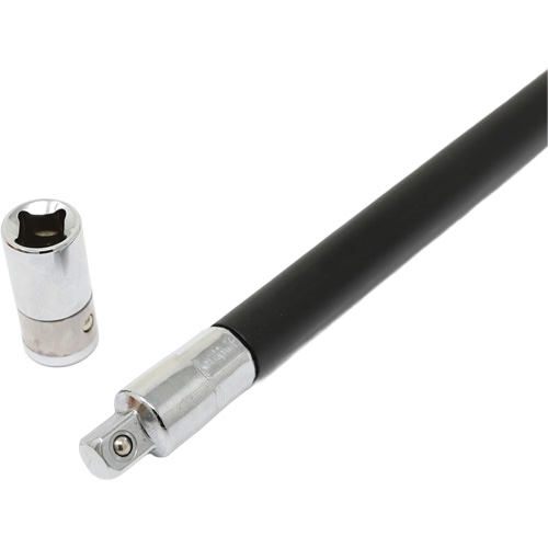 Extra Long Flex Driver with 1/4" Sq. x 1/4" Hex Adapter Haskins Industrial Inc.
