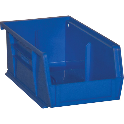 Bacs Hook-On Bins, 4" la x 3" H x 7" p, Bleu, Capacit&eacute; 10 lb Haskins Industrial Inc.
