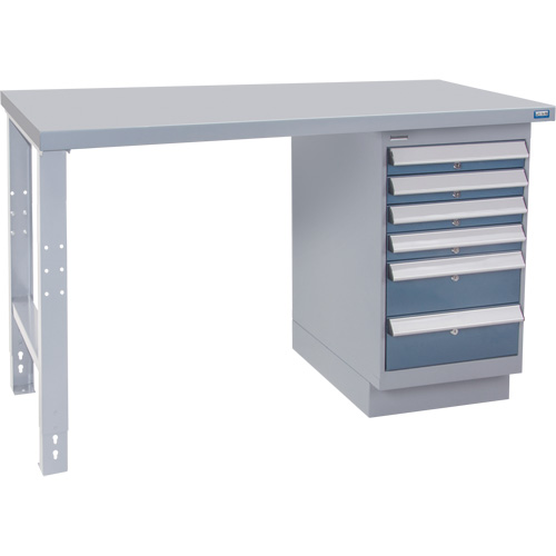 &eacute;tabli industriel, 36" la x 72" p x 34" h, Capacit&eacute; 1000 lb Haskins Industrial Inc.