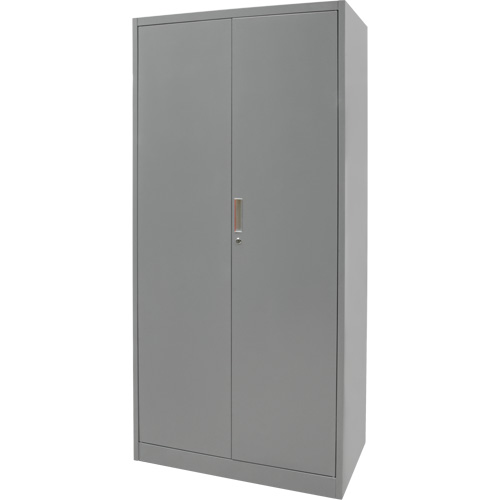 Armoires de rangement Hi-Boy, Acier, 4 Tablettes, 72" h x 36" la x 18" P, Gris Haskins Industrial Inc.