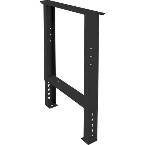 Industrial Duty Leg for Workbench, Steel, 24" D x 34" H, Single Haskins Industrial Inc.