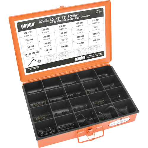 Socket Set Screw Cup Point Assortments Haskins Industrial Inc.