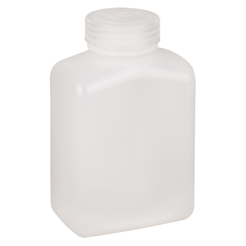 Bouteilles peu encombrantes &agrave; prise facile, Rectangulaire, 16 oz, Plastique Haskins Industrial Inc.