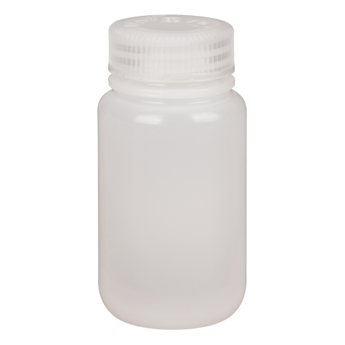Bouteilles &agrave; large ouverture, Ronde, 4 oz, Plastique Haskins Industrial Inc.