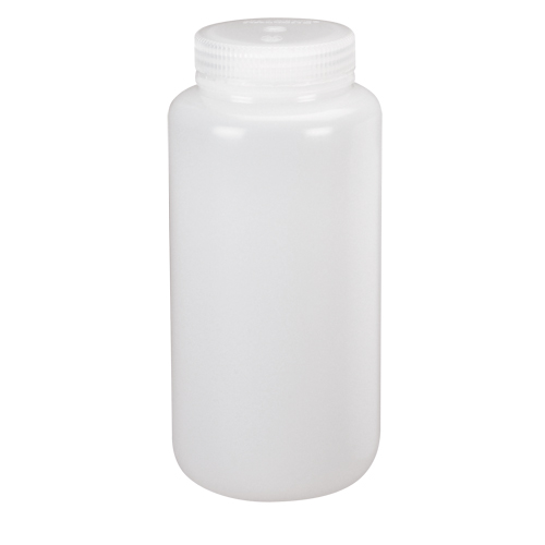 Bouteilles &agrave; large ouverture, Ronde, 8 oz, Plastique Haskins Industrial Inc.