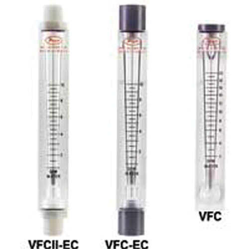 VFC In-Line Flow Meter - 2" Scale (No Valve), Tube Haskins Industrial Inc.