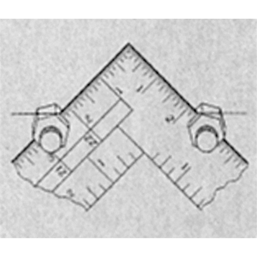 Fixations de calibre d'escalier pour &eacute;querres de charpente & &eacute;querres de charpentier Haskins Industrial Inc.