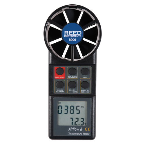 Vane Thermo-Anemometer with Calibration Certificate Haskins Industrial Inc.