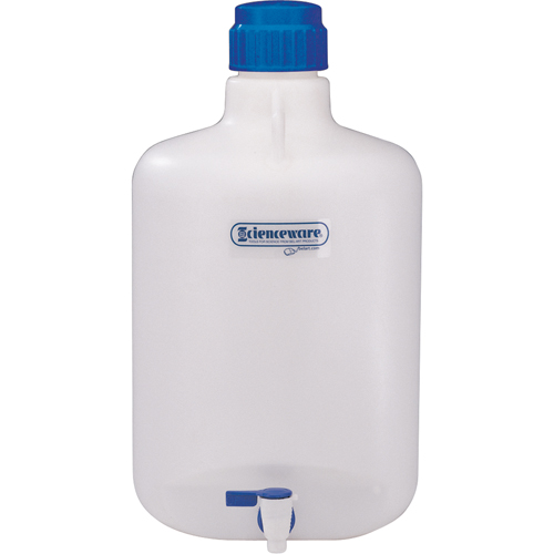 Heavy-Duty Polypropylene Carboy, 10 L Capacity Haskins Industrial Inc.