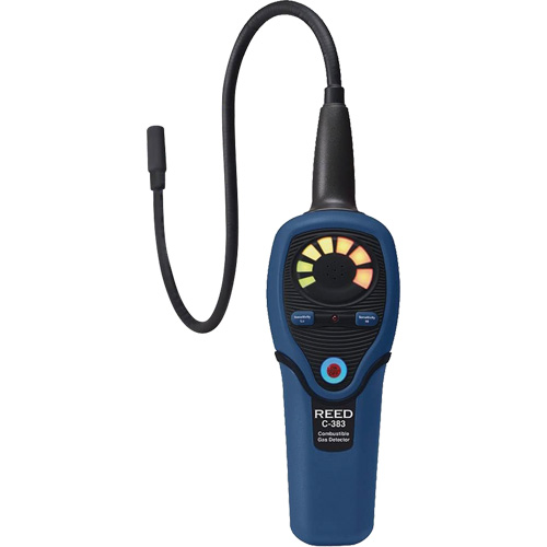 Combustible Gas Leak Detector, 5.0 ppm, Display & Sound Alert Haskins Industrial Inc.