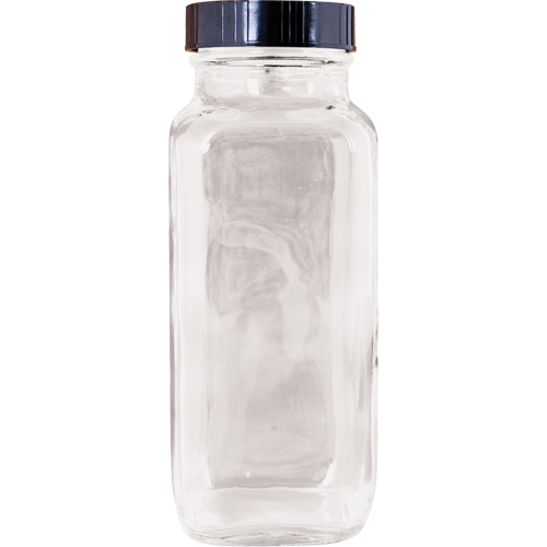 Bouteille, Carr&eacute;e, 8 fl. Oz., Verre Haskins Industrial Inc.