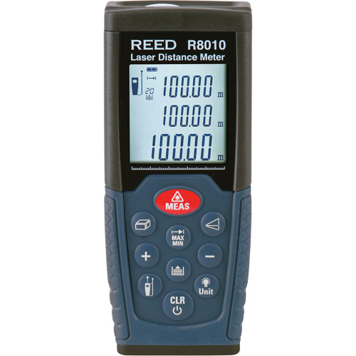 Laser Distance Meters, 0.17' - 328' (0.05 m - 100 m) Range Haskins Industrial Inc.
