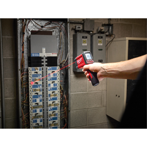Infrared Temperature Gun, -22° - 1022° F ( -30° - 550° C ), 12:01/12:1, Fixed Emmissivity Haskins Industrial Inc.