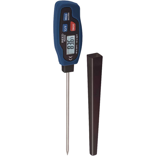 R2222 Stem Thermometer, Contact, Digital, -40-482°F (-40-250°C) Haskins Industrial Inc.